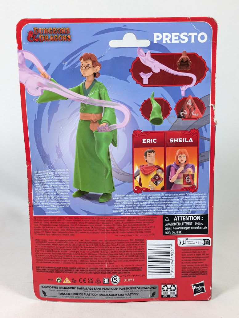 Dungeons & Dragons Cartoon Classics Presto 2023 Hasbro Action Figure