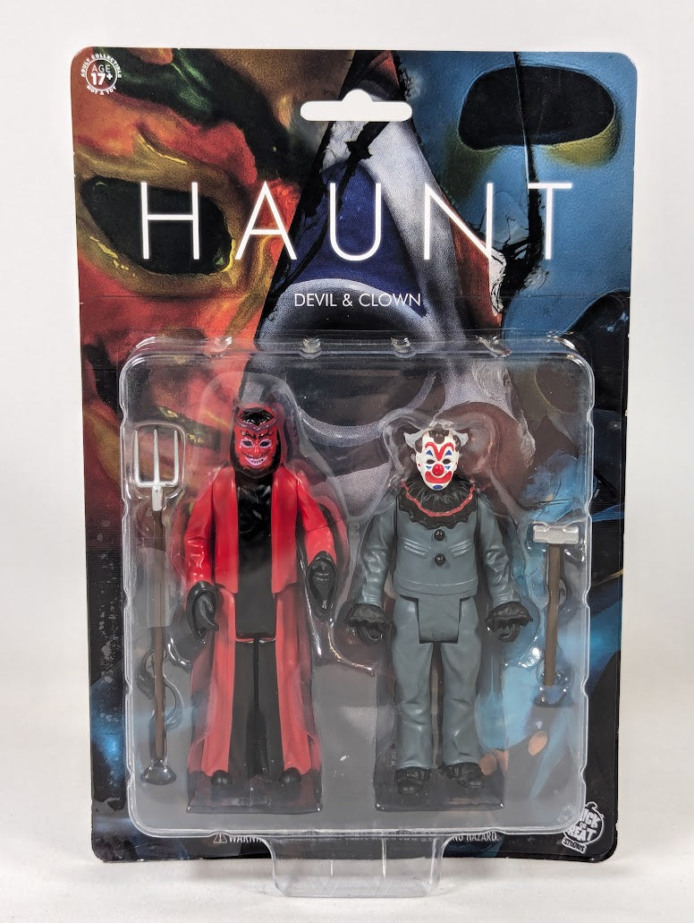 Haunt Devil & Clown 2023 Trick or Treat Studios Action Figure 2-Pack