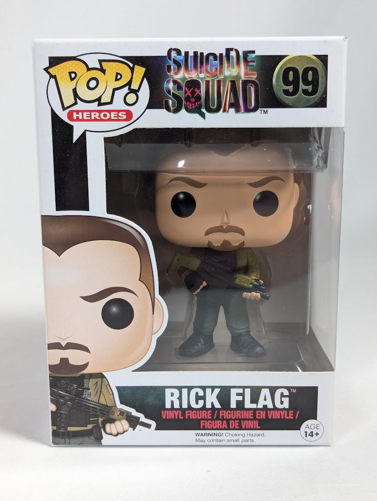 DC Comics Suicide Squad Rick Flag Funko Pop! Vinyl Figure #99