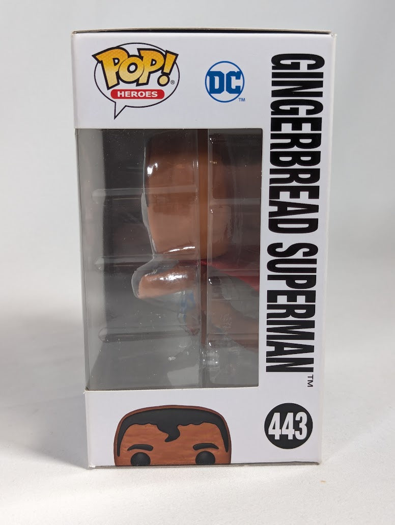 DC Comics Gingerbread Superman Funko Pop! Vinyl Figure #443
