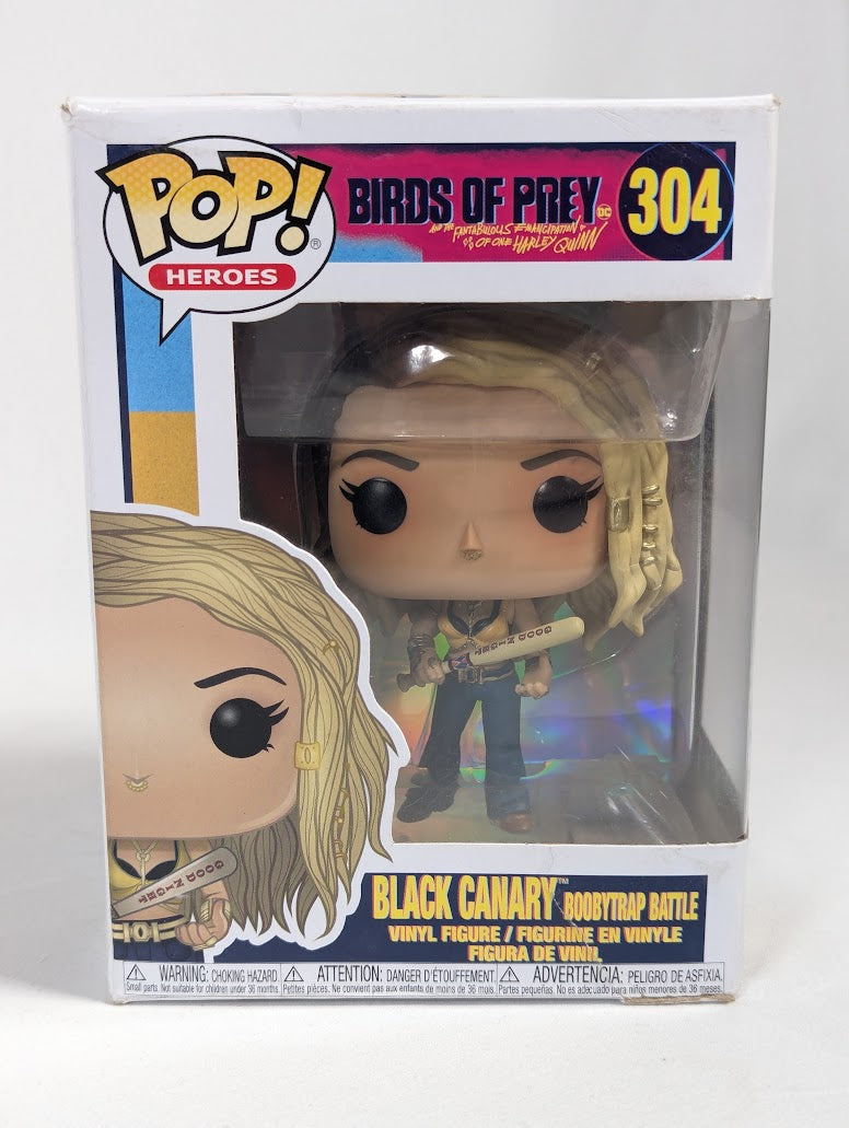 DC Comics Birds of Prey Black Canary Boobytrap Battle Funko Pop! Vinyl Figure #304