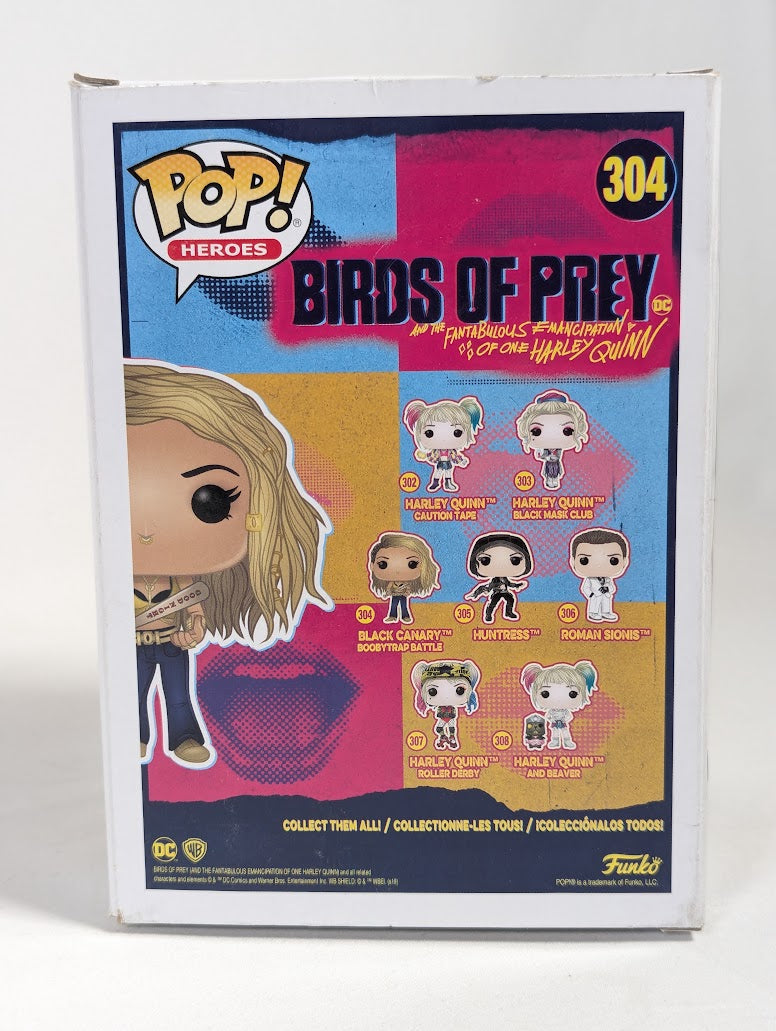 DC Comics Birds of Prey Black Canary Boobytrap Battle Funko Pop! Vinyl Figure #304