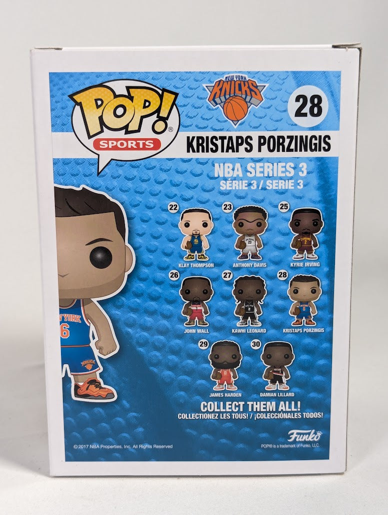 NBA Kristaps Porzingis Funko Pop! Vinyl Figure #28