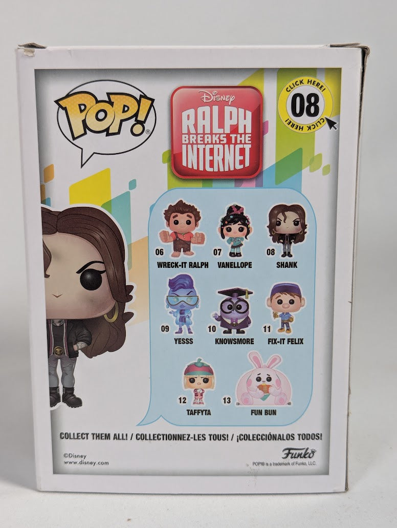 Disney Ralph Breaks the Internet Shank Funko Pop! Vinyl Figure #08