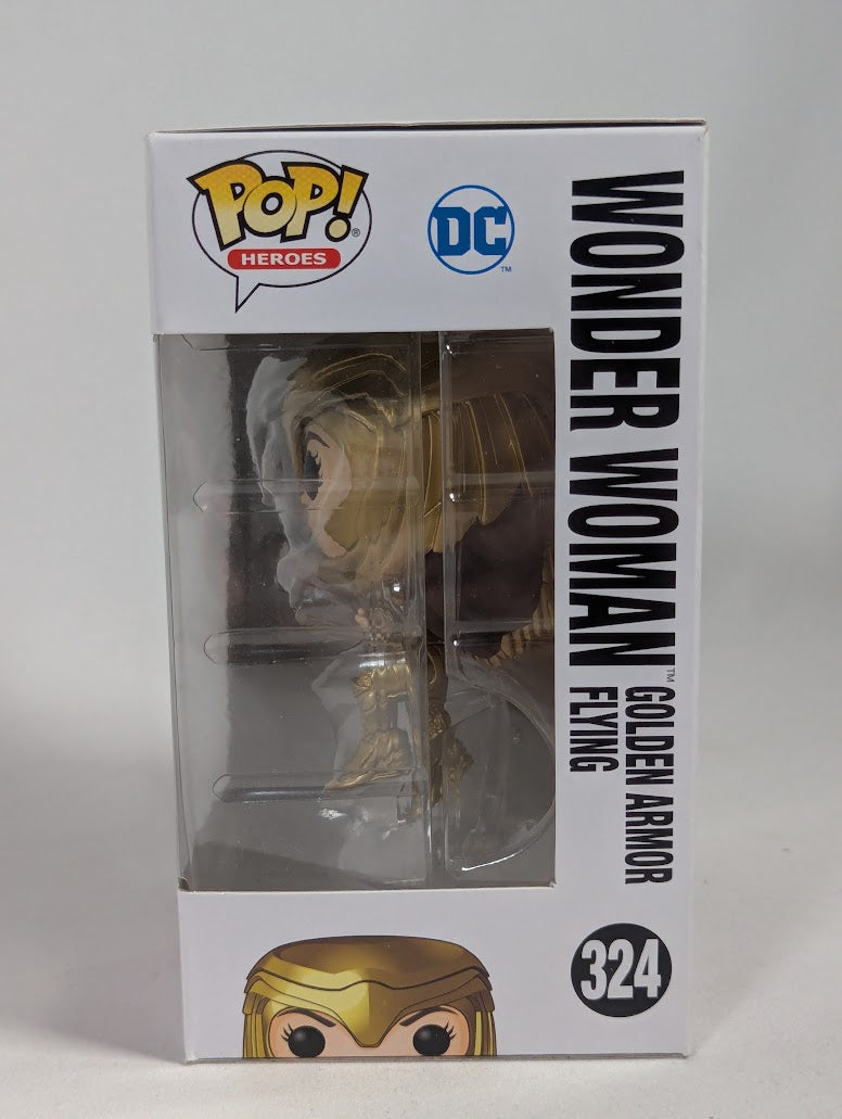 DC Comics Wonder Woman 84 Wonder Woman Golden Armor Flying Funko Pop! Vinyl Figure #324