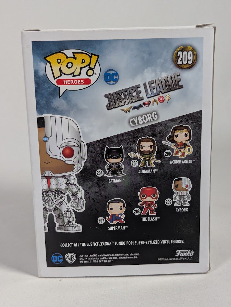 DC Comics Justice League Cyborg Funko Pop! Vinyl Figure #209