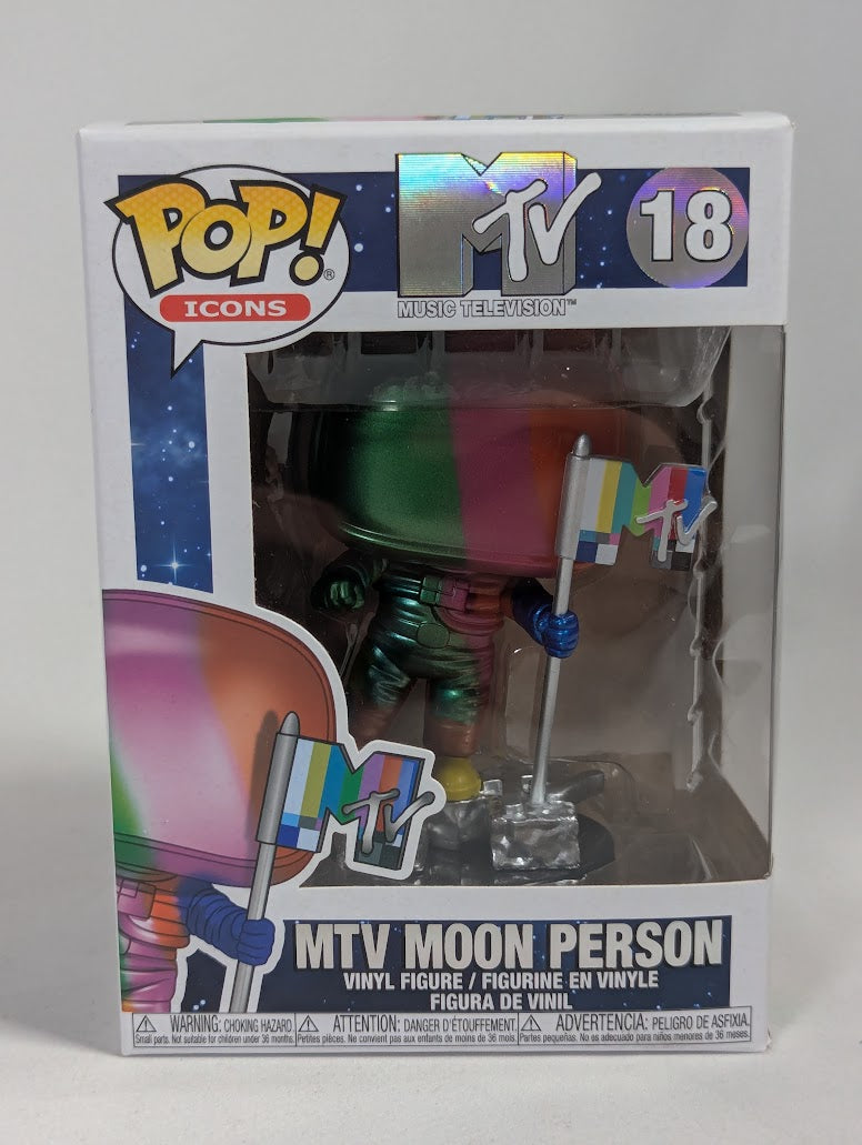 MTV Moon Person (Metallic Rainbow) Funko Pop! Vinyl Figure #18