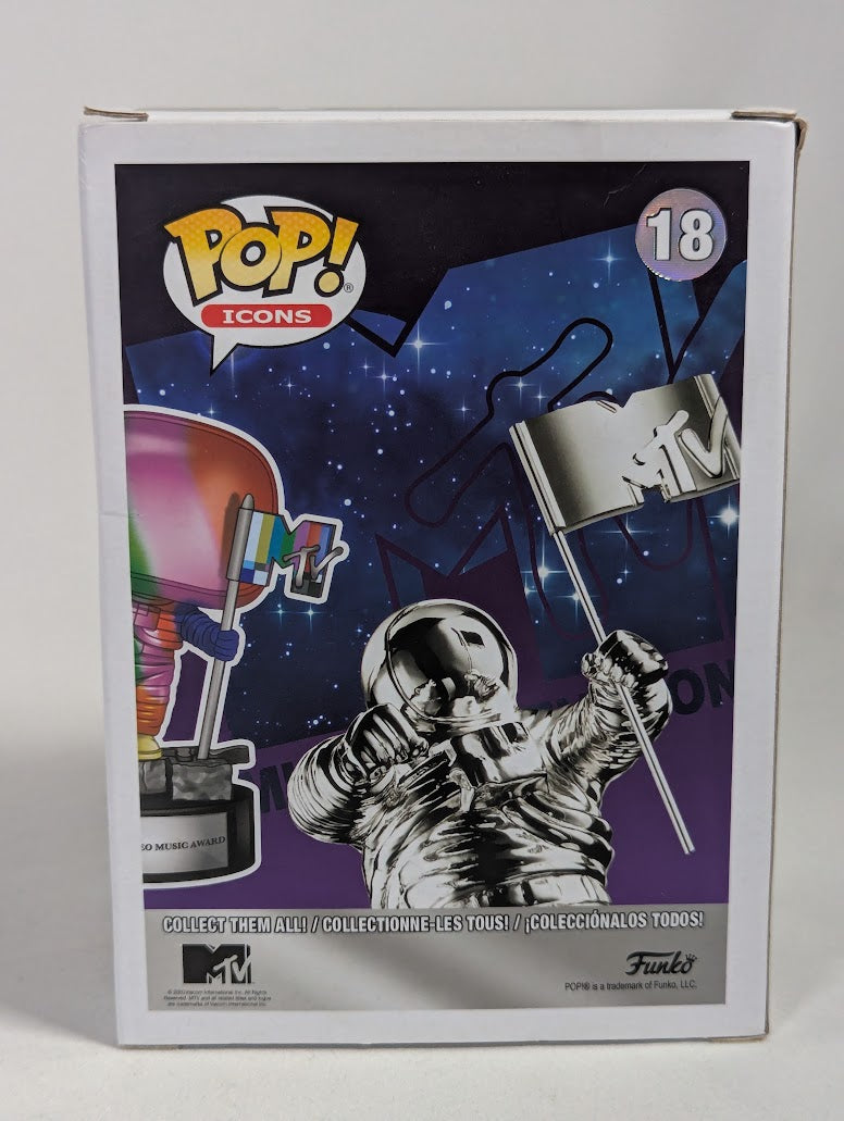 MTV Moon Person (Metallic Rainbow) Funko Pop! Vinyl Figure #18