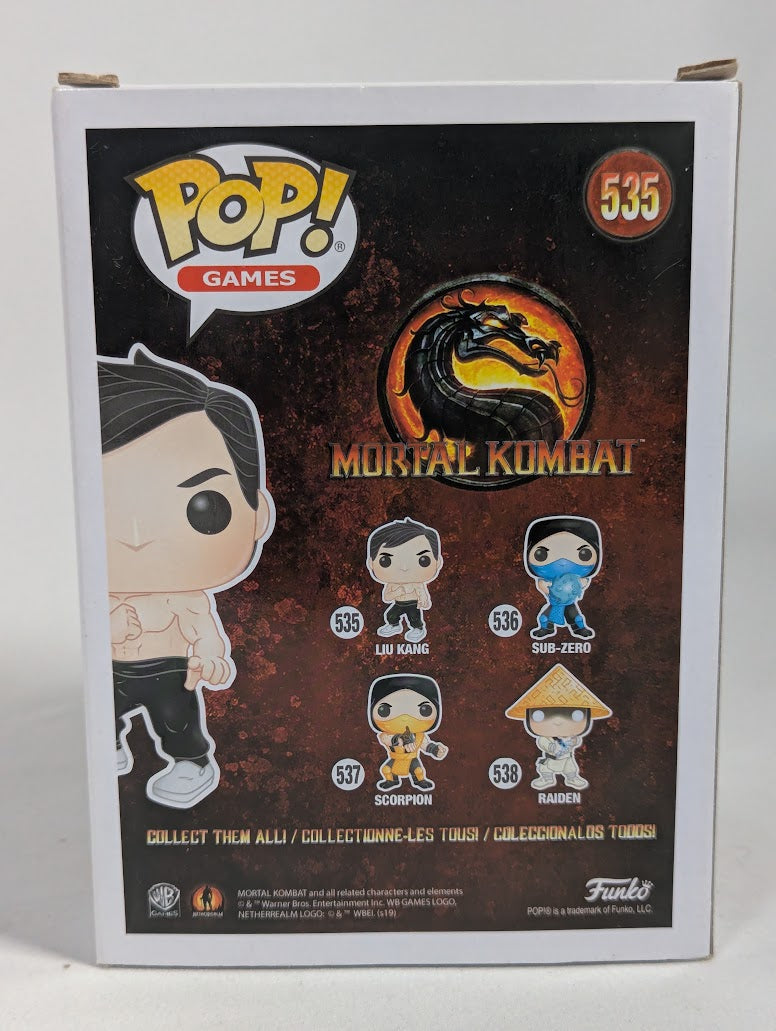 Mortal Kombat Liu Kang Funko Pop! Vinyl Figure #535