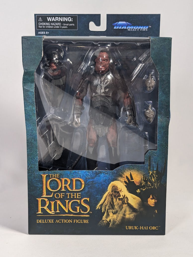The Lord of the Rings Uruk-Hai Orc 2021 Diamond Select Deluxe Action Figure