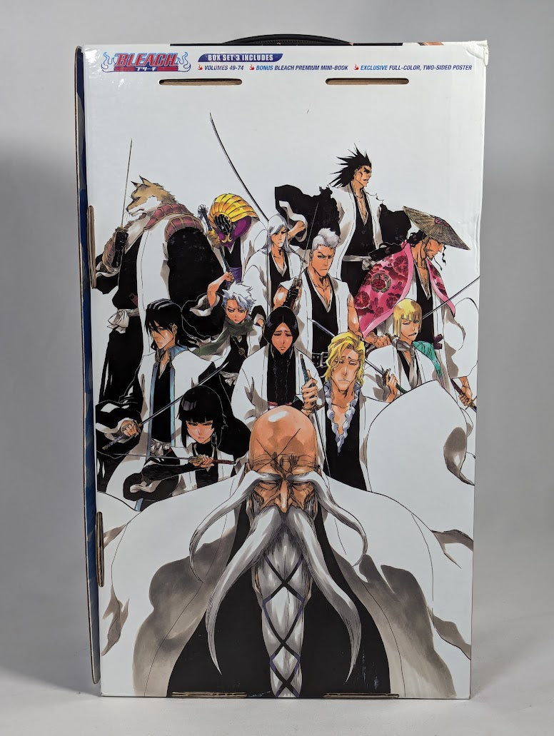 Bleach Volumes Box Set 3 Volumes 49 - 74 Manga Bundle