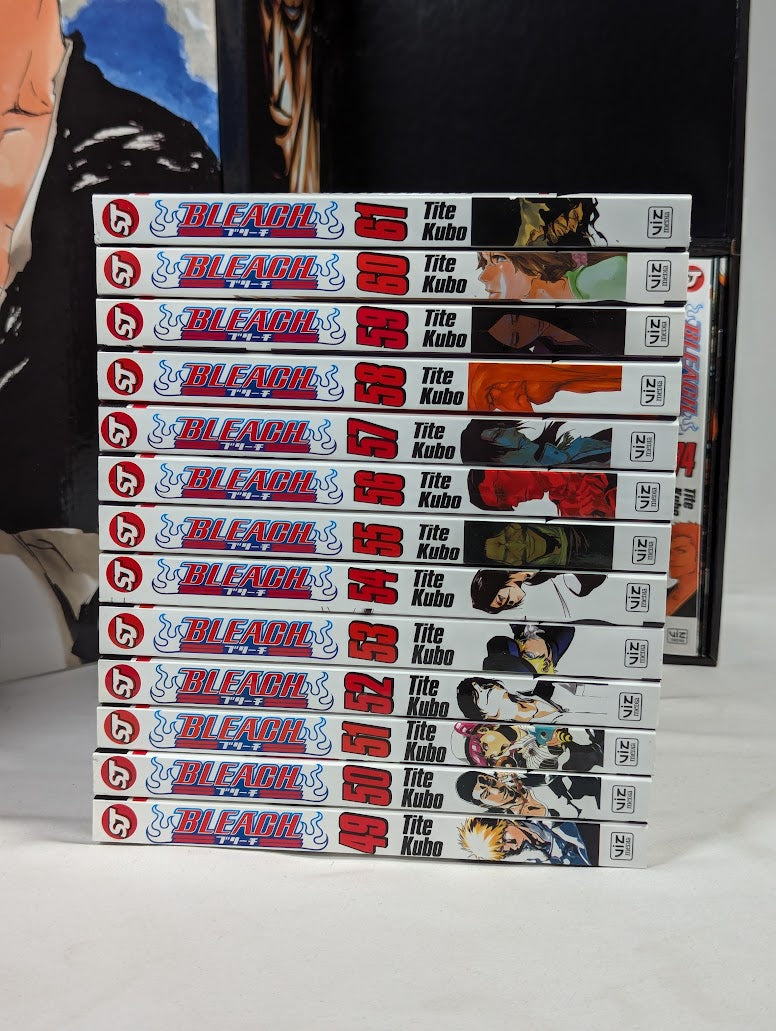 Bleach Volumes Box Set 3 Volumes 49 - 74 Manga Bundle