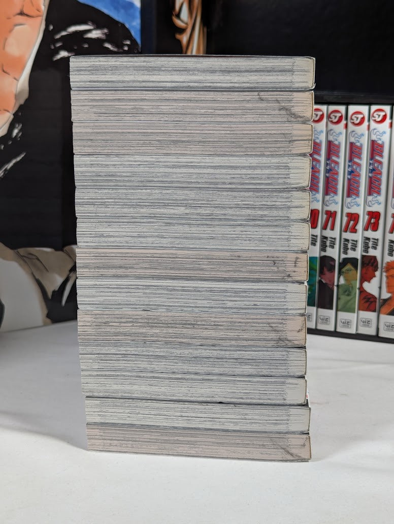 Bleach Volumes Box Set 3 Volumes 49 - 74 Manga Bundle