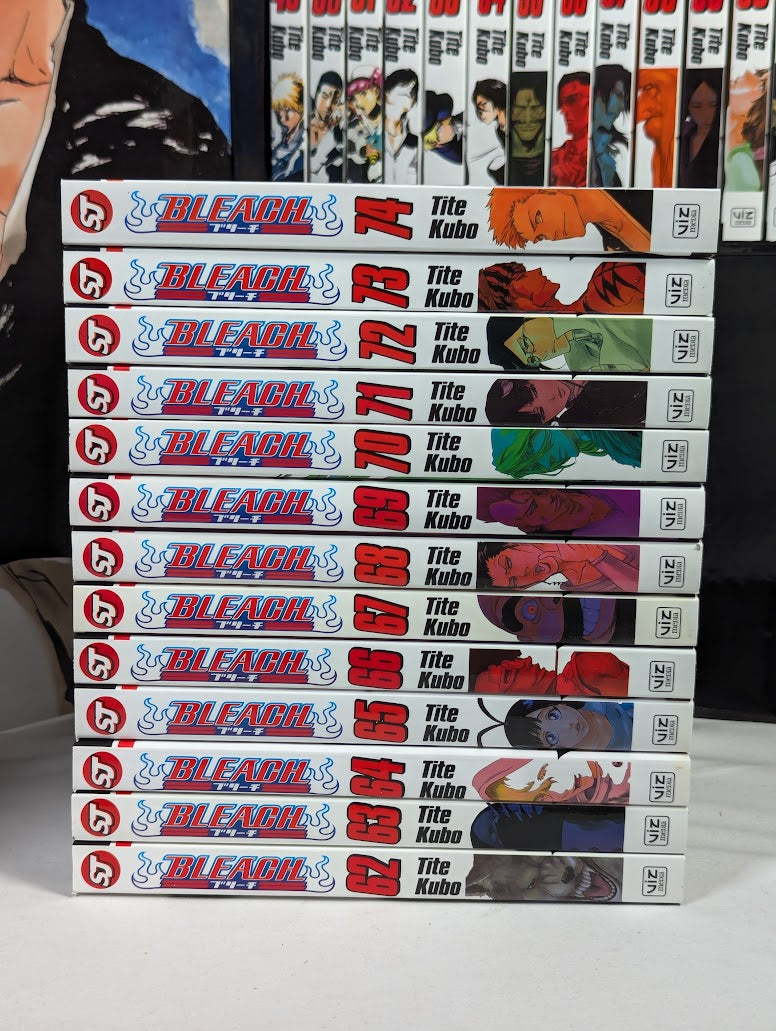 Bleach Volumes Box Set 3 Volumes 49 - 74 Manga Bundle