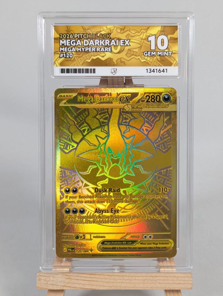 Pokemon Trading Card Game Mega Darkrai ex 120/084 Pitch Black ACE 10
