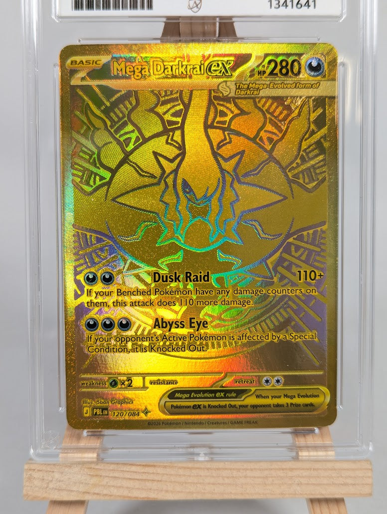 Pokemon Trading Card Game Mega Darkrai ex 120/084 Pitch Black ACE 10
