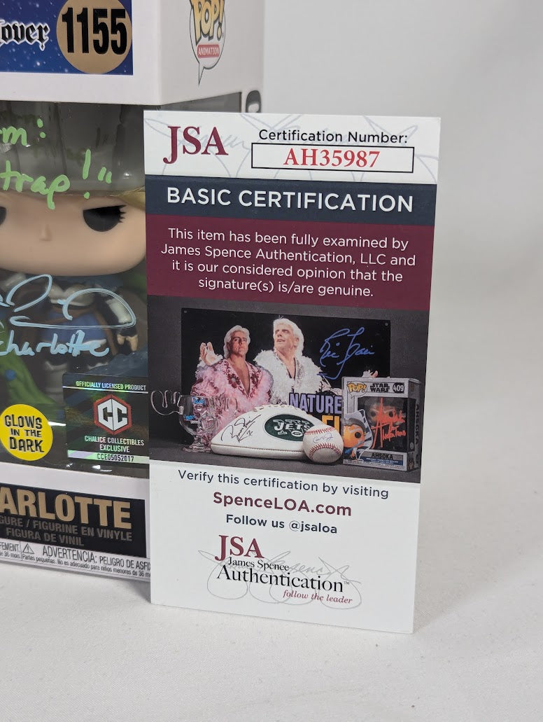 Black Clover Charlotte (Glow in the Dark) (Chalice Collectibles Exclusive) Funko Pop! Vinyl Figure #1155 Signed by Colleen Clinkenbeard