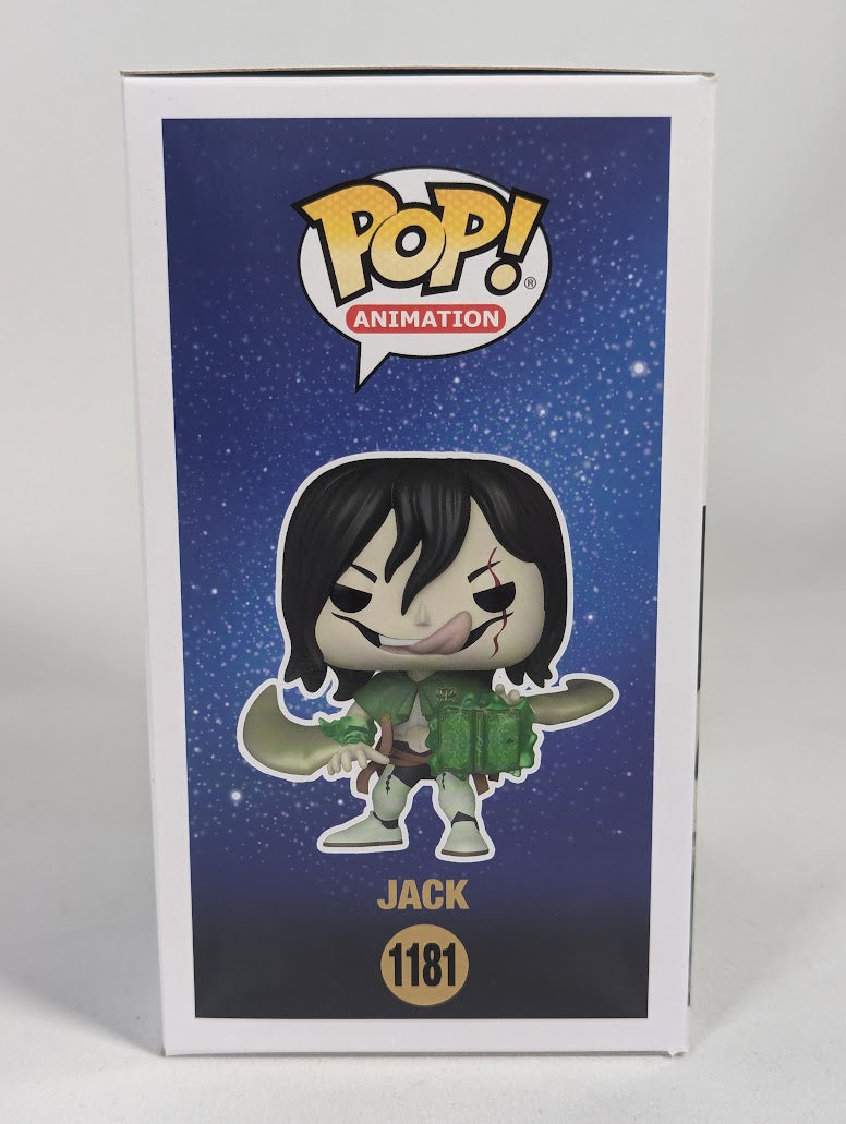 Black Clover Jack (2022 Winter Convention) Funko Pop! Vinyl Figure #1181 Signed by Justin Cook