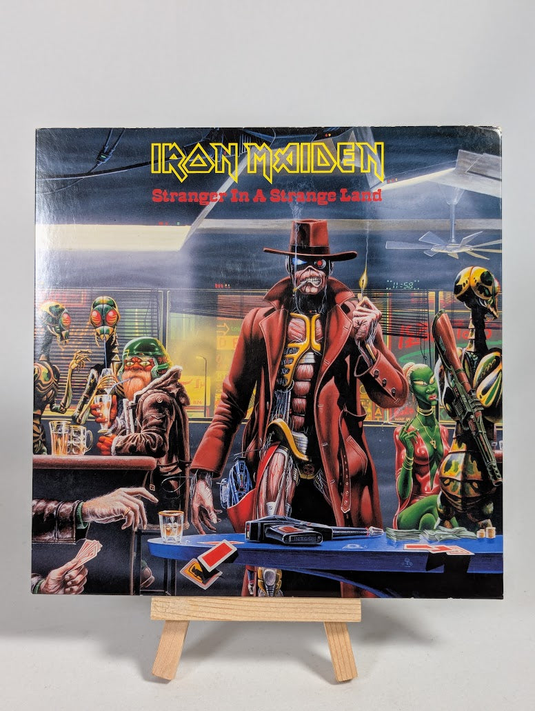 Iron Maiden Stranger in a Strange Land 7" Vinyl Record (2014 Parlophone Reissue)