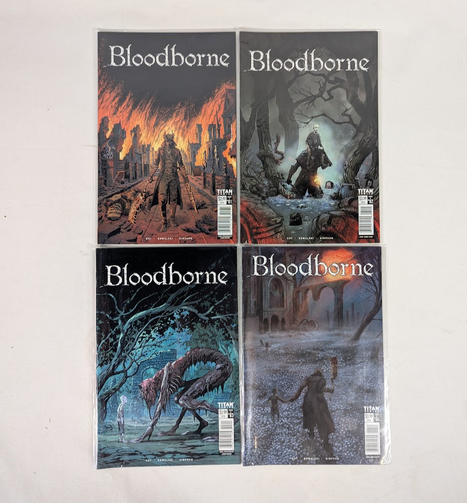 Bloodborne (2018) Issues 1 - 15 Comic Book Bundle (#1 Cover C Piotr Kowalski Variant)