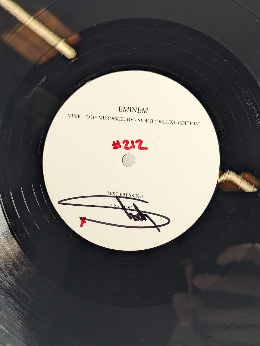 Eminem Music to be Murdered By Side B (Deluxe Edition) Test Pressing Signed by Eminem 212/400