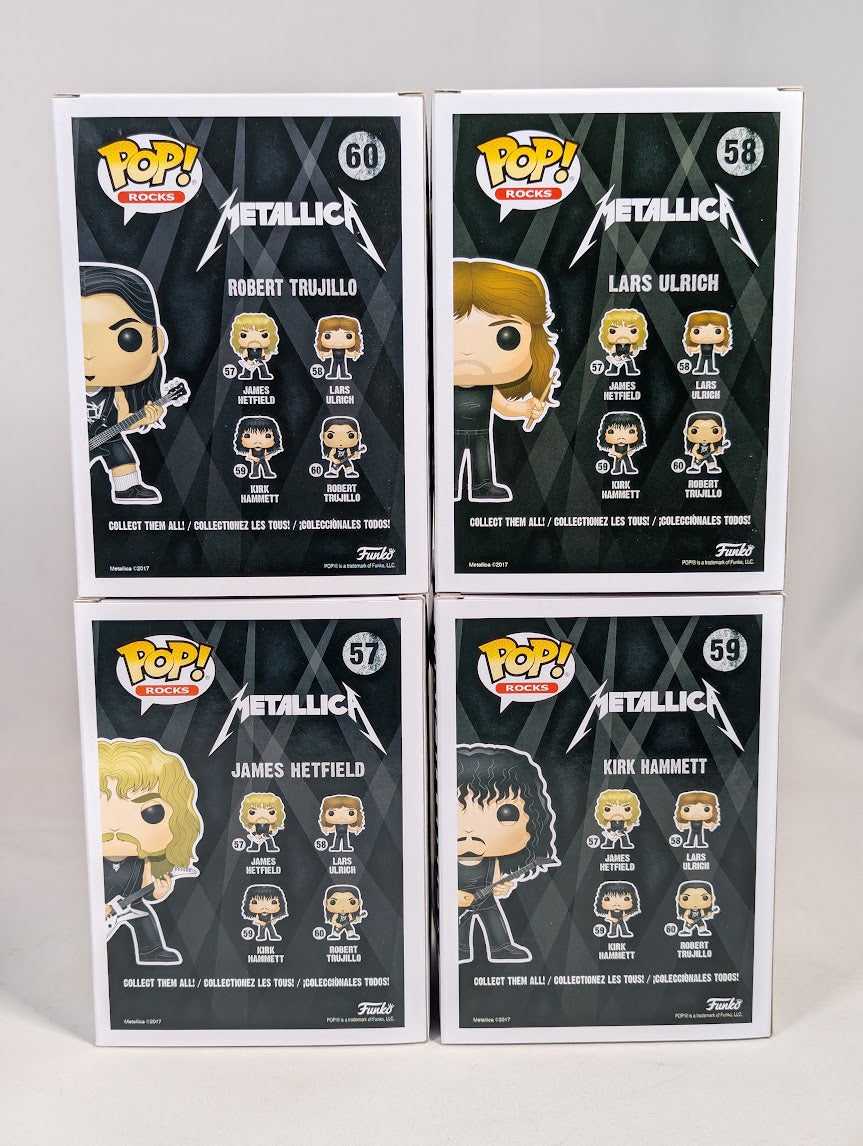 Metallica Bundle of 4 Funko Pop! Vinyl Figures