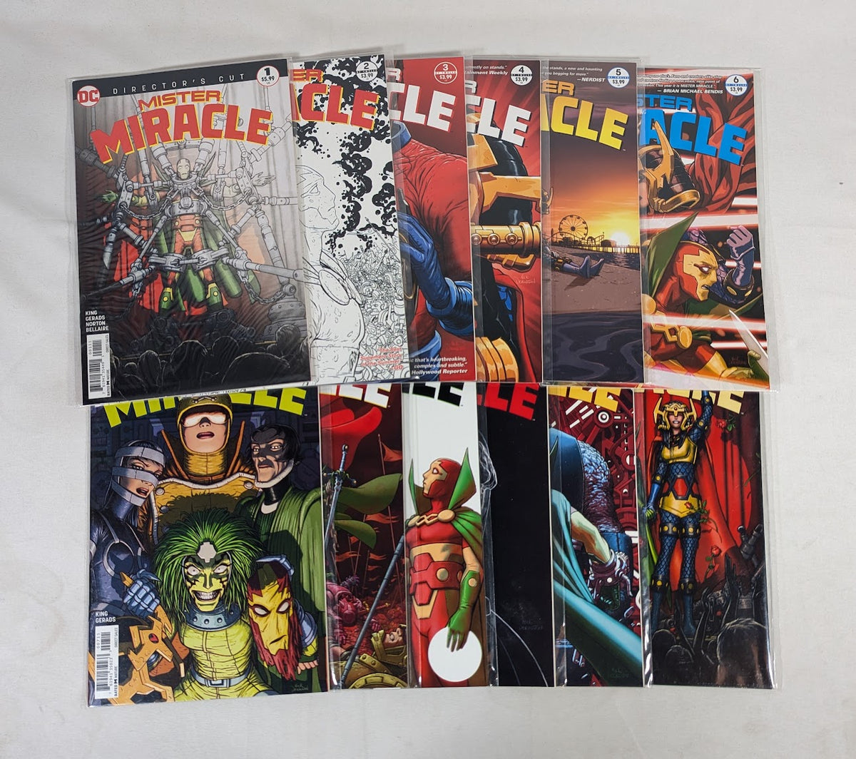 DC Comics Mister Miracle (2017) Issues 1 - 12 Comic Book Bundle