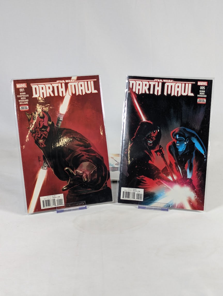 Star Wars Darth Maul (2017) Issues 1 - 5 Comic Book Bundle