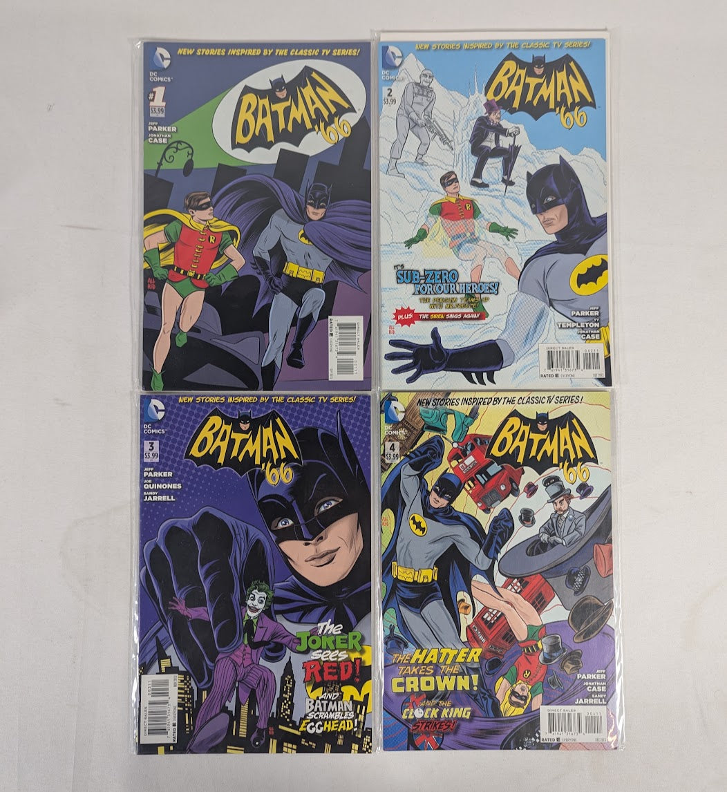 DC Comics Batman '66 (2013) Issues 1 - 4 Comic Book Bundle