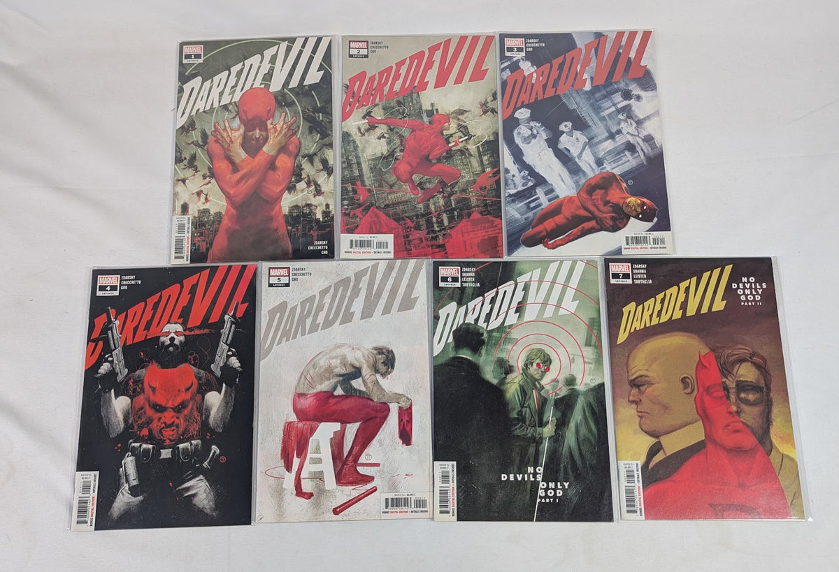 Marvel Daredevil (2019) Issues 1 - 7 Comic Book Bundle