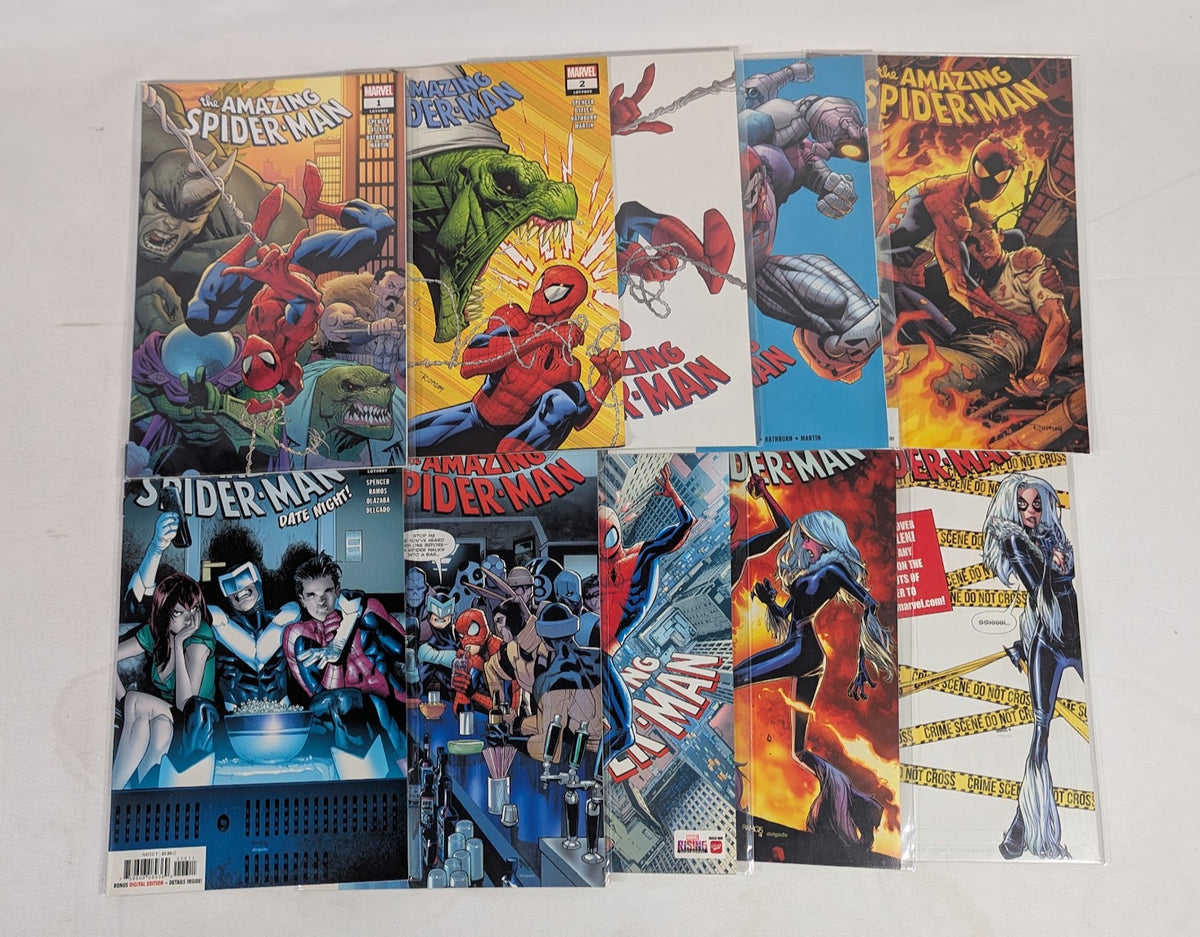 Marvel The Amazing Spider-Man (2018) Issues 1 - 19 Comic Book Bundle