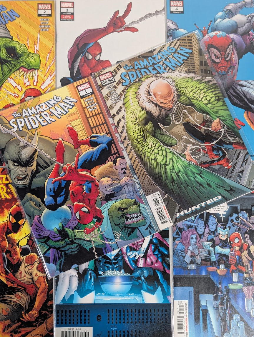 Marvel The Amazing Spider-Man (2018) Issues 1 - 19 Comic Book Bundle