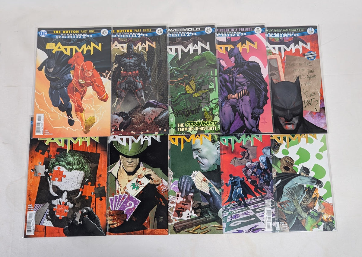 DC Comics Batman (2016) 11 - 35 Comic Book Bundle