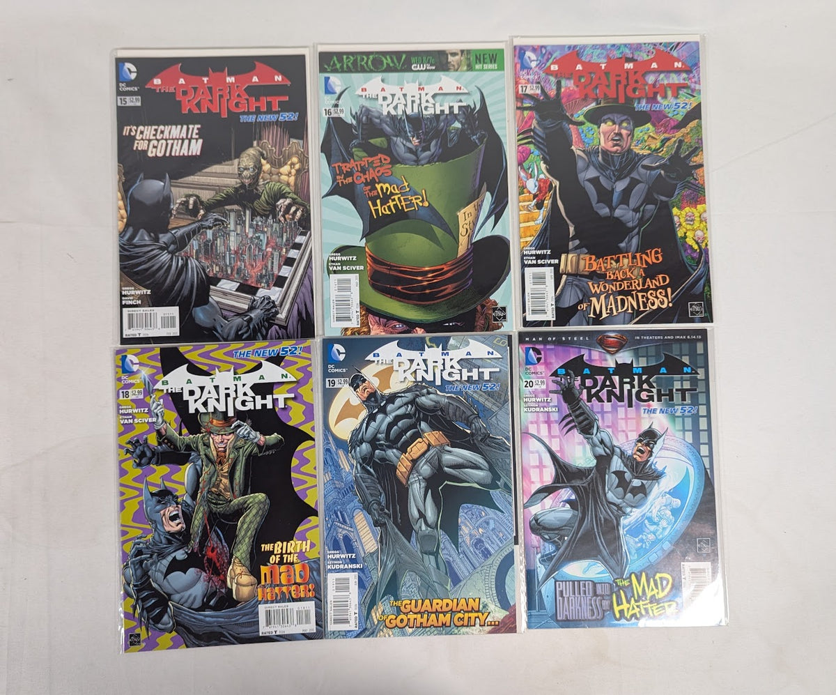 DC Comics Batman The Dark Knight (2011) Issues 15 - 20 Comic Book Bundle