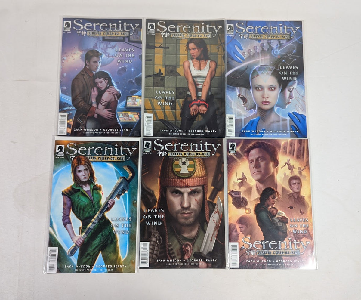 Serenity Leaves on the Wind (2014) Issues 1 - 6 Comic Book Bundle