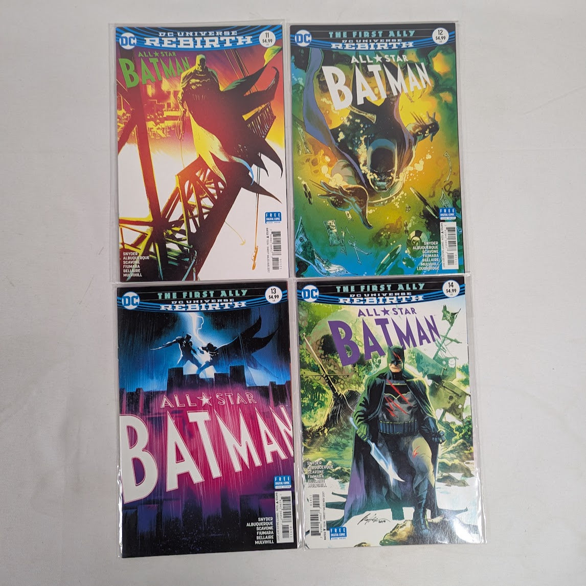 DC Comics All Star Batman (2016) Issues 1 - 14 Comic Book Bundle