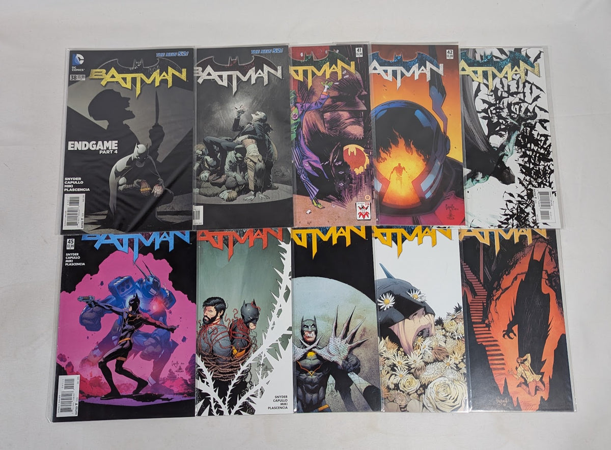 DC Comics Batman (2011) Issues 14 - 52 (Missing 26, 27, 28, 37, 40, 43) Comic Book Bundle