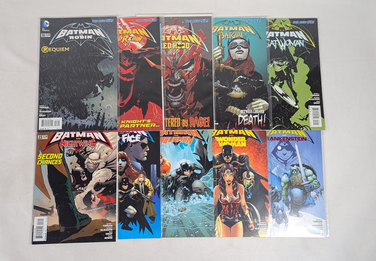 DC Comics Batman and Robin (2011) Issues 0 - 39 (Missing 2 - 9 and 25 - 28) Comic Book Bundle