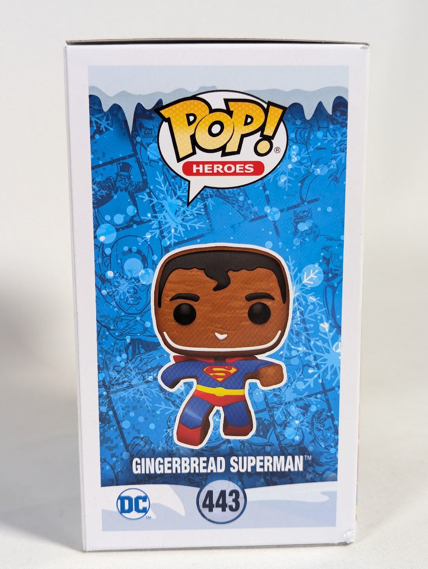 DC Comics Gingerbread Superman Funko Pop! Vinyl Figure #443