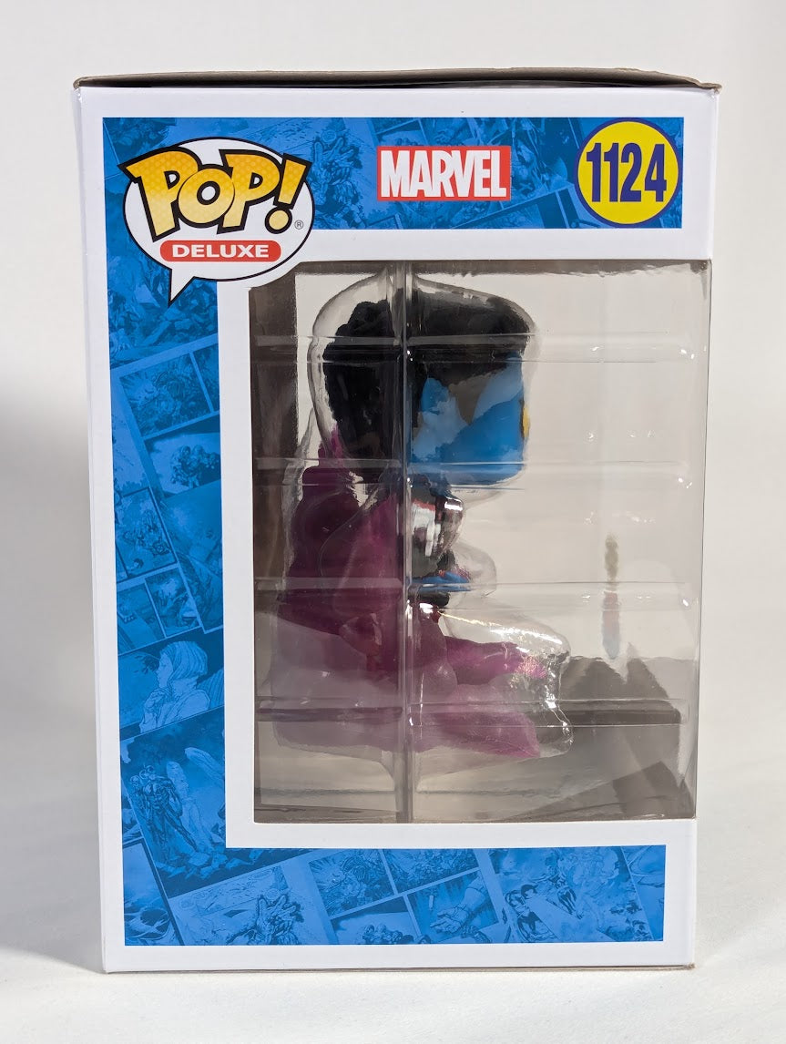 Marvel X-Men Nightcrawler (Glow in the Dark) (Previews Exclusive) Funko Pop! Deluxe Vinyl Figure #1124