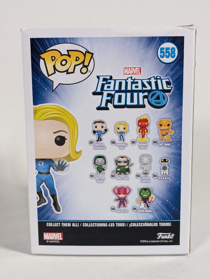 Marvel Fantastic Four Invisible Girl Funko Pop! Vinyl Figure #558