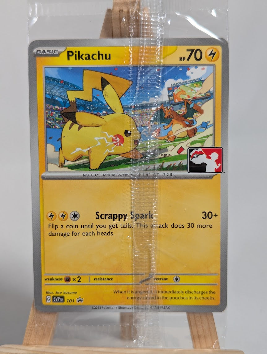 Pokemon Trading Card Game Pikachu 101 (Play! Stamp) (Sealed) NM