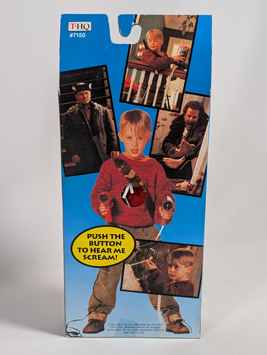 Home Alone Screaming Kevin 1991 THQ Action Figure