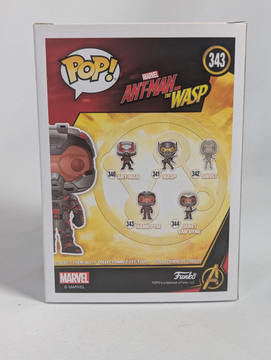 Marvel Ant-Man and the Wasp Hank Pym Funko Pop! Vinyl Figure #343