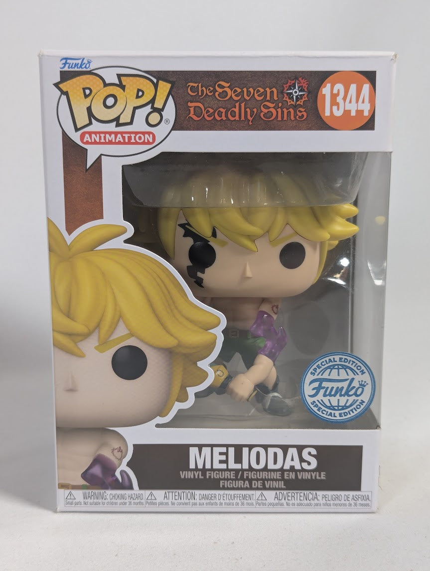 The Seven Deadly Sins Meliodas (Special Edition) Funko Pop! Vinyl Figure #1344