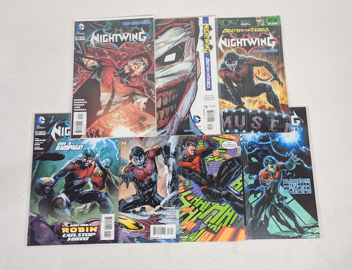 DC Comics Nightwing (2011) Issues 10 + 15 - 20 Comic Book Bundle