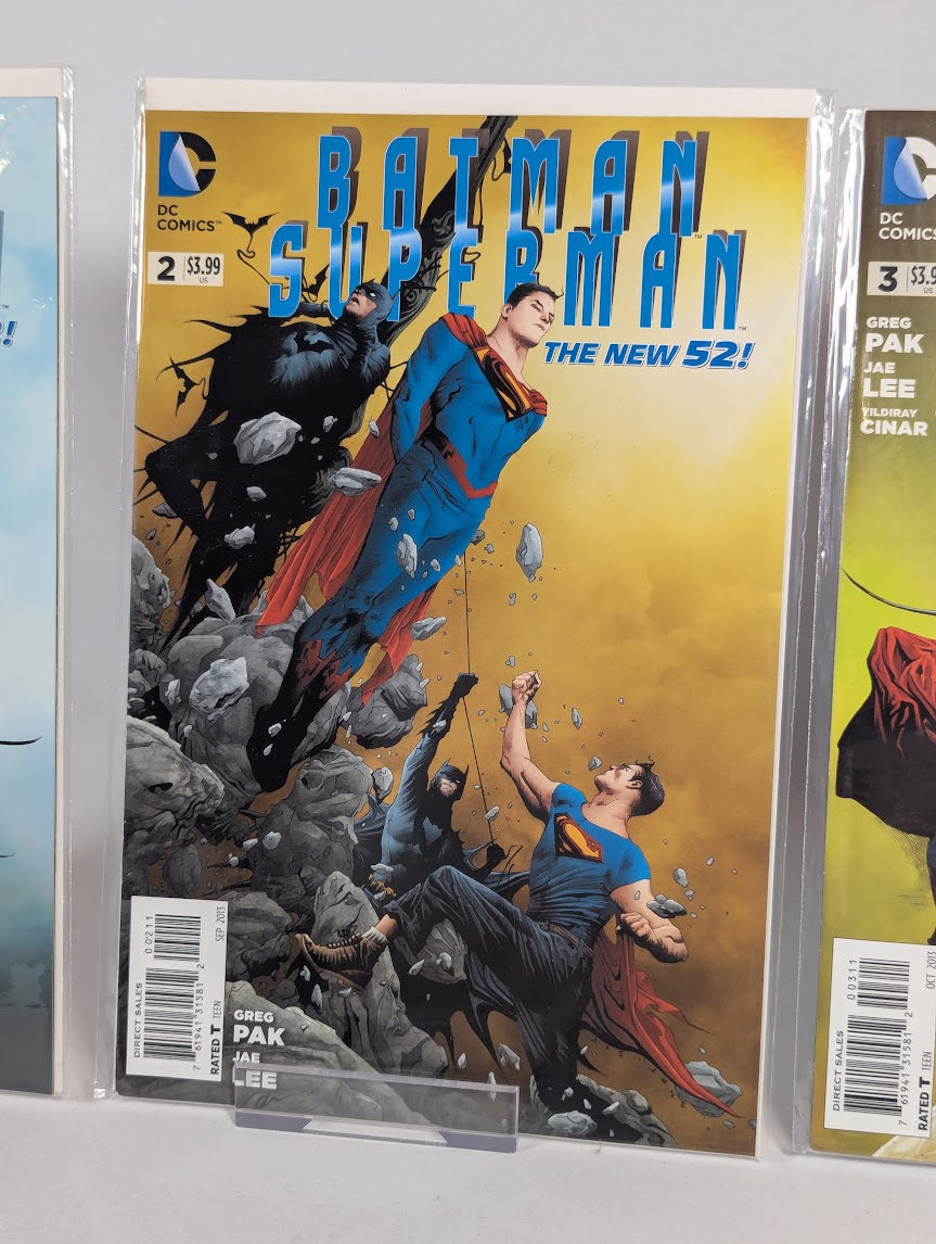 DC Comics Batman / Superman (2013) Issues 1 - 3 Comic Book Bundle