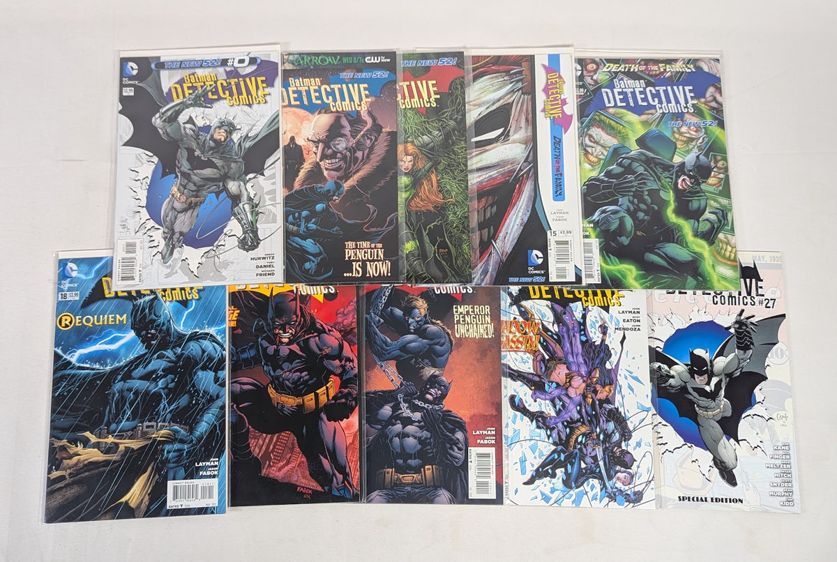 DC Comics Batman Detective Comics (2011) Issues 13 - 21 (Including 0 + 27) Comic Book Bundle