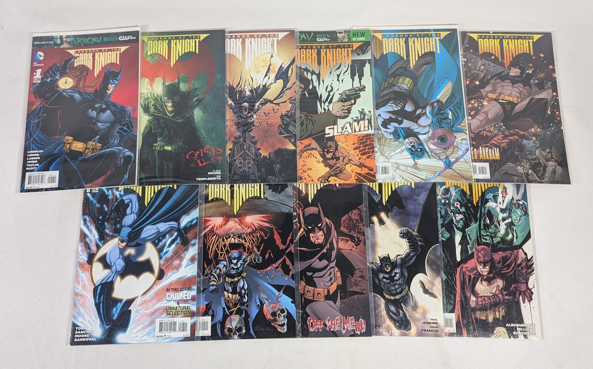 DC Comics Legends of the Dark Knight (2012) Issues 1 - 12 (Missing Issue 3) Comic Book Bundle