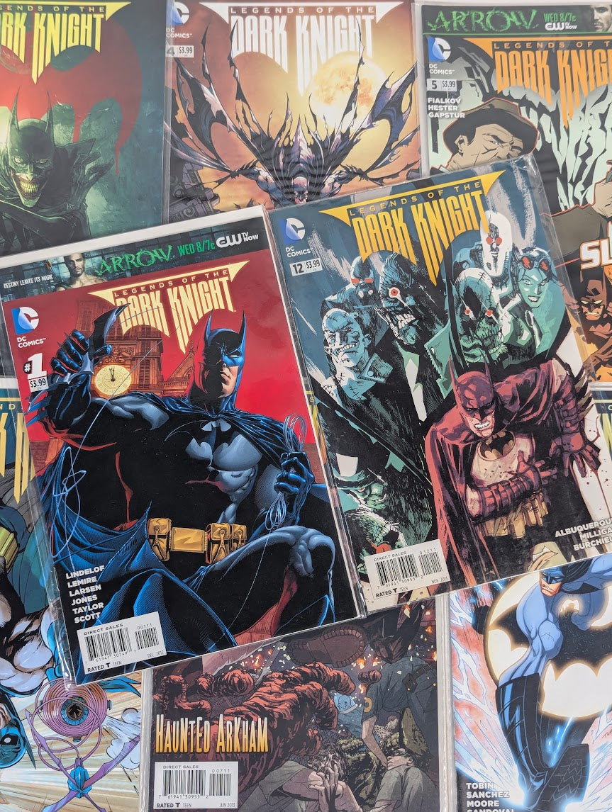 DC Comics Legends of the Dark Knight (2012) Issues 1 - 12 (Missing Issue 3) Comic Book Bundle